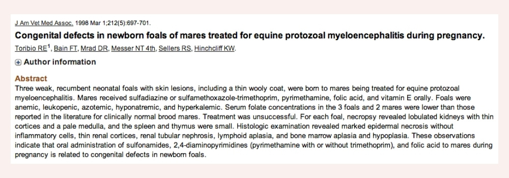 Low-folate-levels-in-foals-research